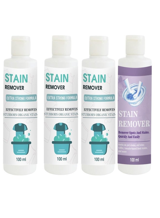 مجموعة مزيل البقع من توفوس (عبوة من 3 قطع) ومزيل البقع البنفسجي | محلول تنظيف متعدد الأسطح للملابس والأقمشة والمفروشات (100 غرام لكل منهما) - Image 1